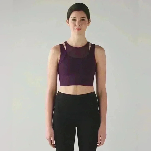 Lululemon Double Tap Bra II size 6
Darkest Magenta - Picture 1 of 12